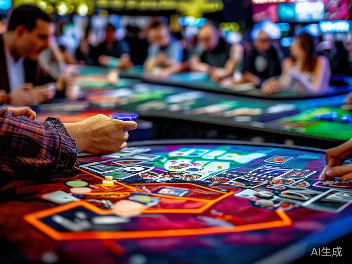 扑克与棋牌类游戏也是平台上的热门项目。如德州扑克、